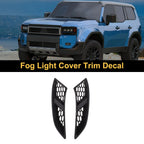 Fog Light Cover Trim for Toyota Land Cruiser (2024–2025) Matte Black