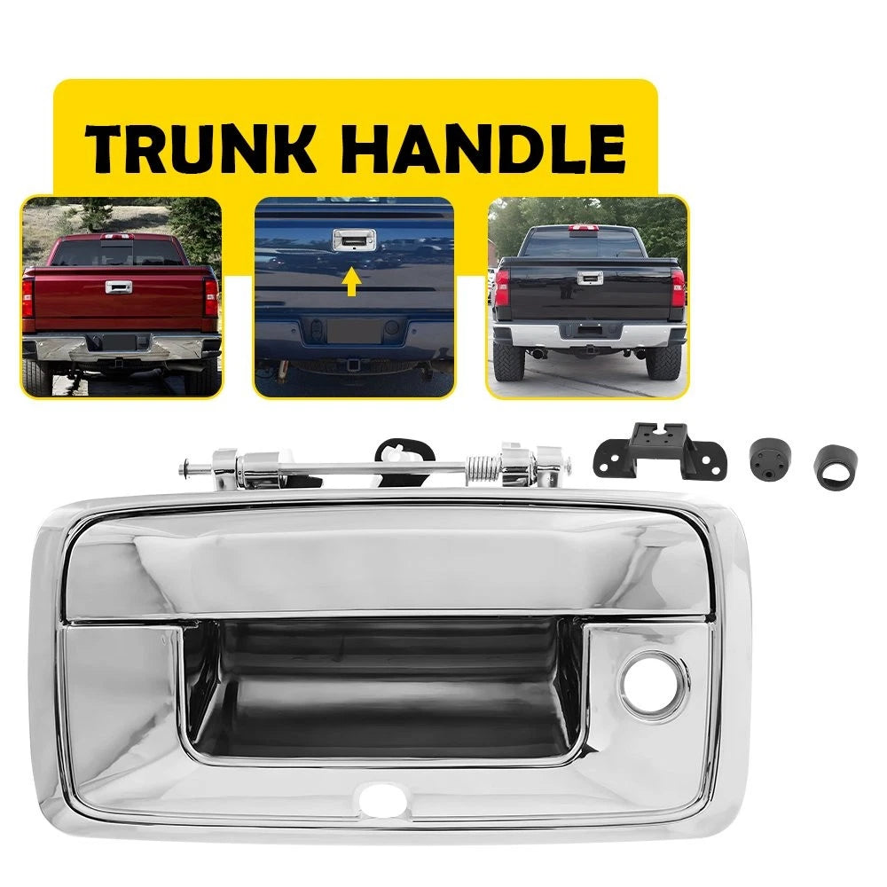 Tailgate Handle for Chevrolet Silverado 1500 (2014–2015) Chrome GM1915133 H