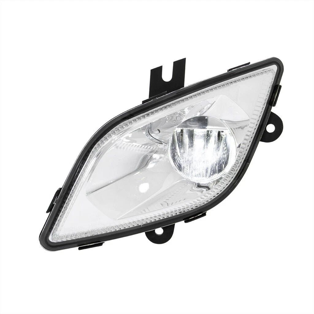 Single LED Fog Light Lamps Chrome Replacement for Freightliner Cascadia (2018–2024)