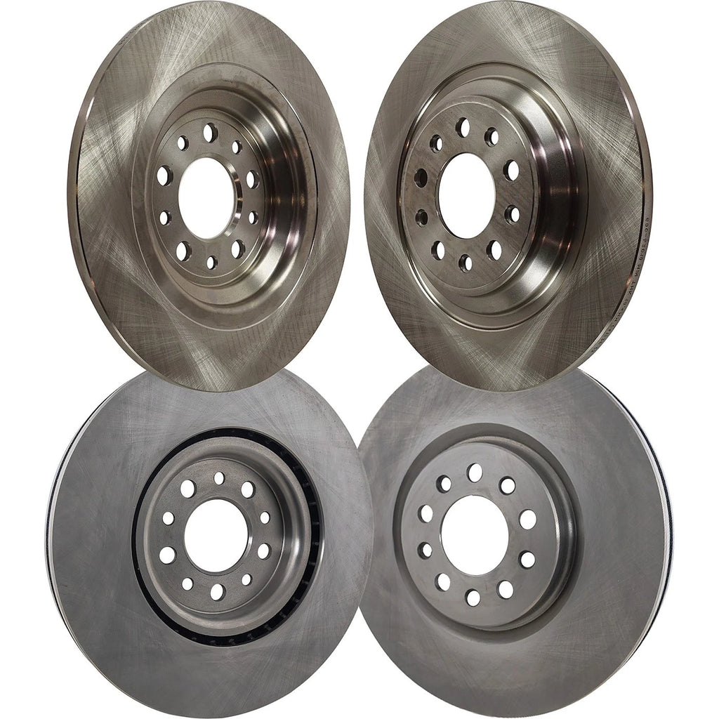 Front & Rear Brake Disc Rotors for Jeep Cherokee (2014–2022)
