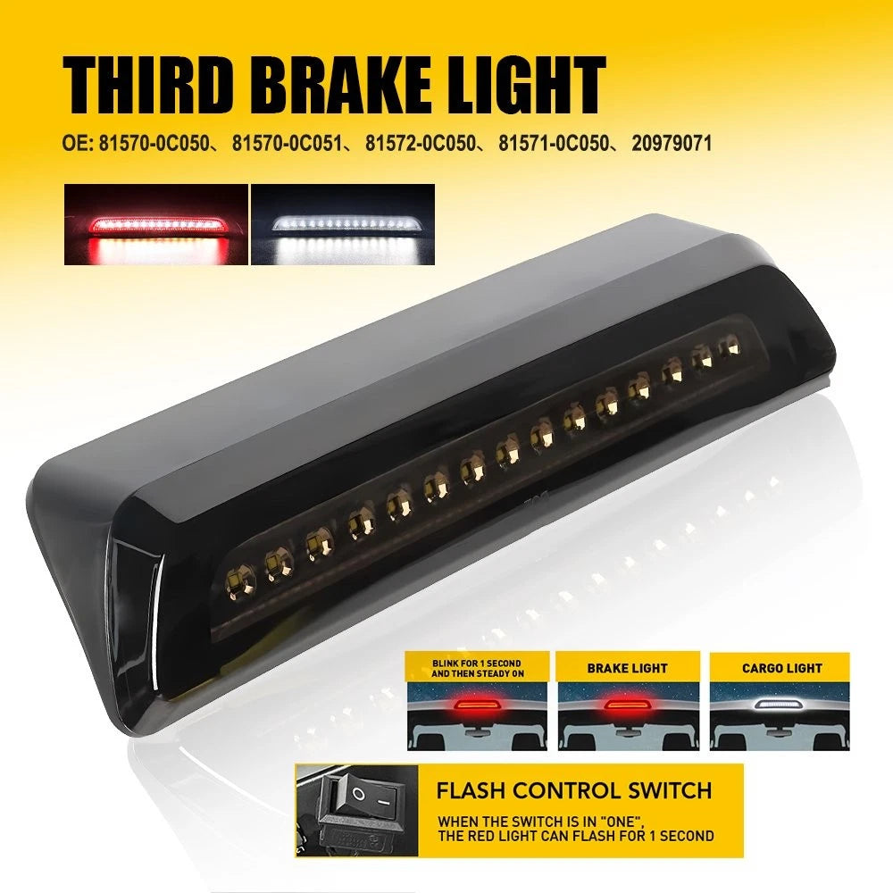 LED Third Brake Light for Toyota Tundra (2007–2021) Smoked