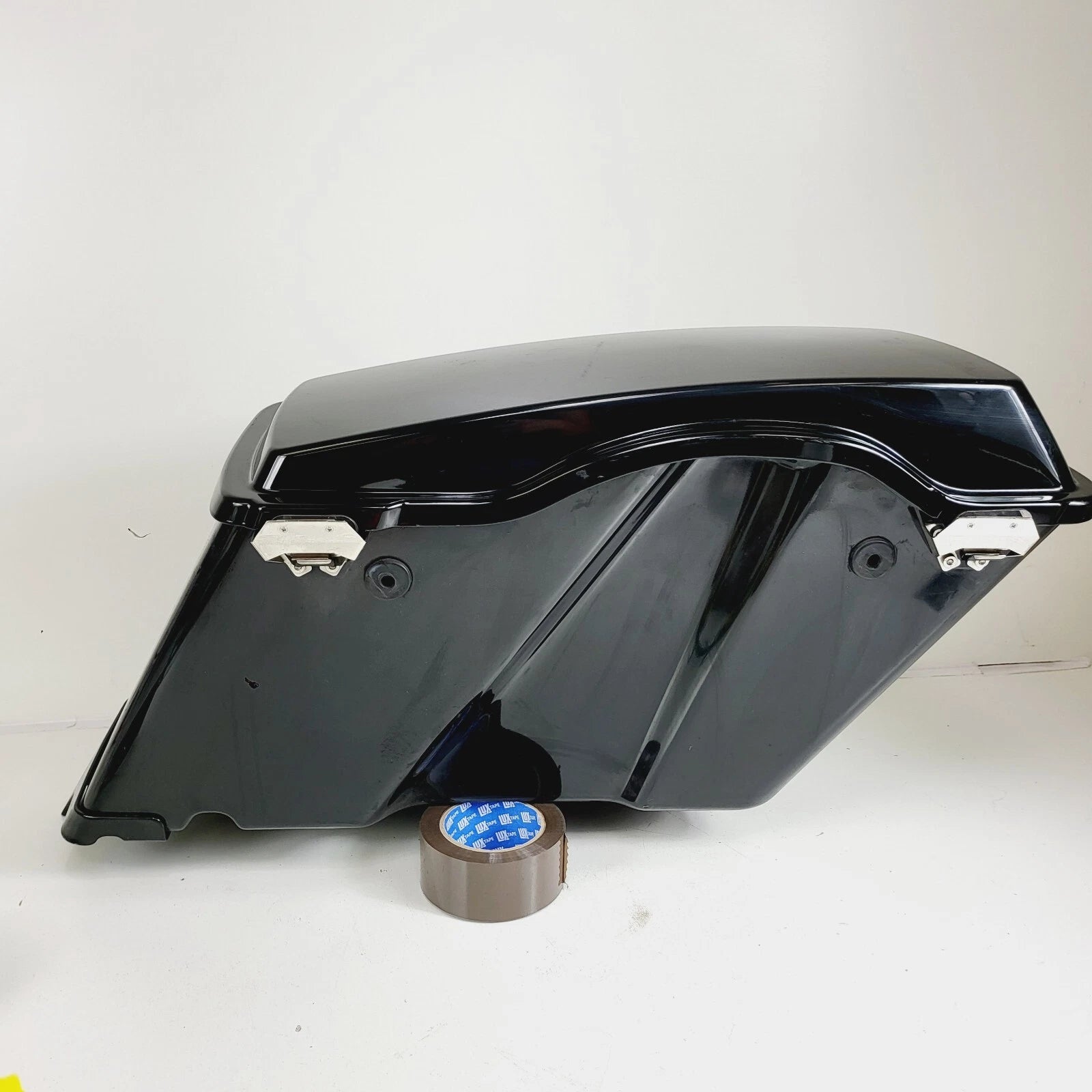 Left Extended Hard Saddlebag & Lid for Harley Touring (1997–2013)