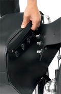 SADDLEMEN Cruis'n Slant Saddlebag for Harley Davidson (Large, 3501-0307)