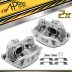 Pair Front Disc Brake Calipers for Mercedes-Benz W203 S203 (2001–2007)