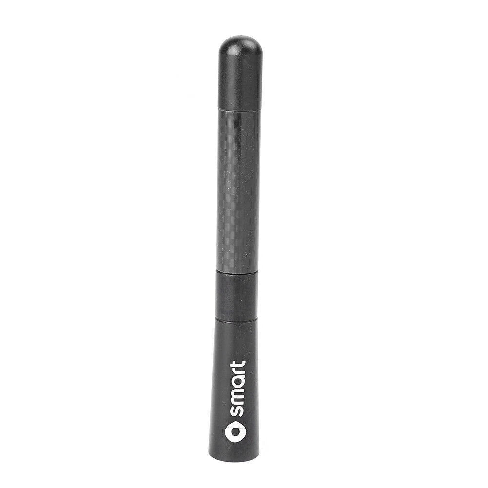 Short Carbon Fiber Auto Radio Antenna for Smart Fortwo (2007–2014)