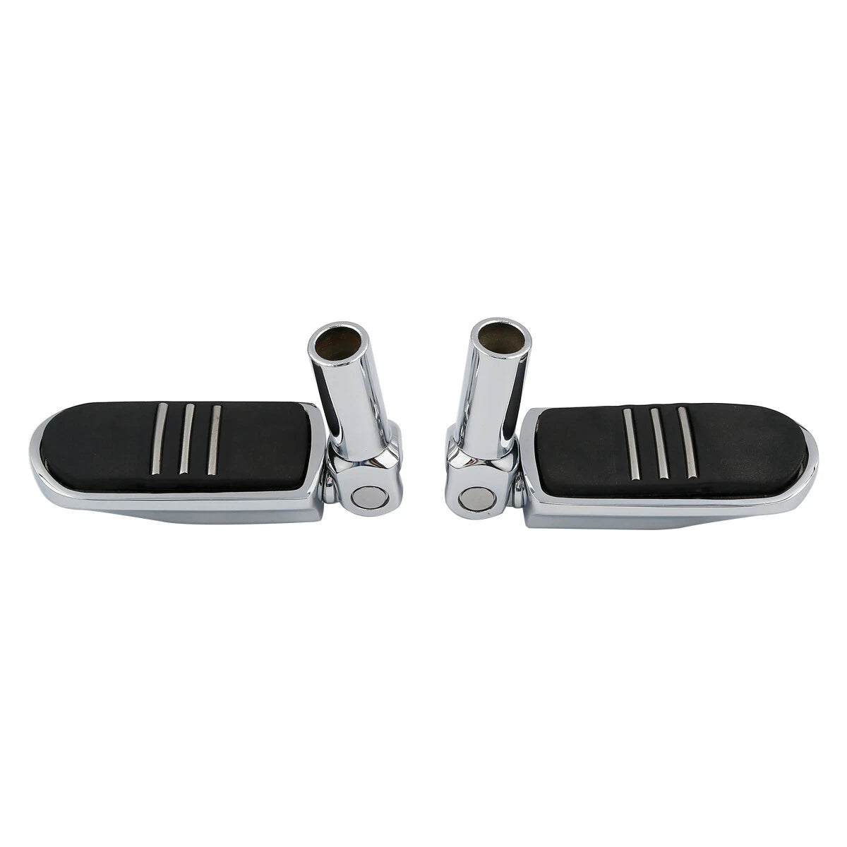 Chrome Rear Footpegs Mount for Harley Softail FLS (2012–2017) FLSTSB (2008–2011)