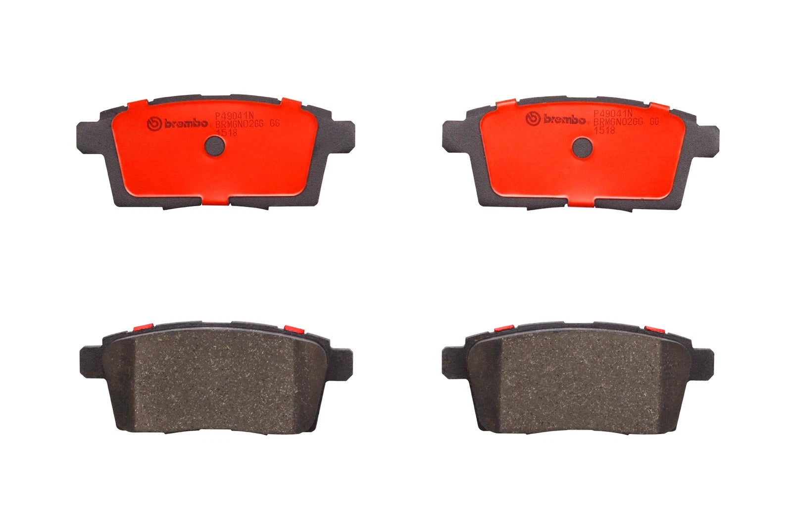 Brembo Rear Brake Pad Set for Ford Edge, Lincoln MKX, Mazda CX-7, CX-9 (2007–2019)