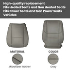Set of 4 Leather Seat Covers for Toyota Sequoia (2000-2007)
