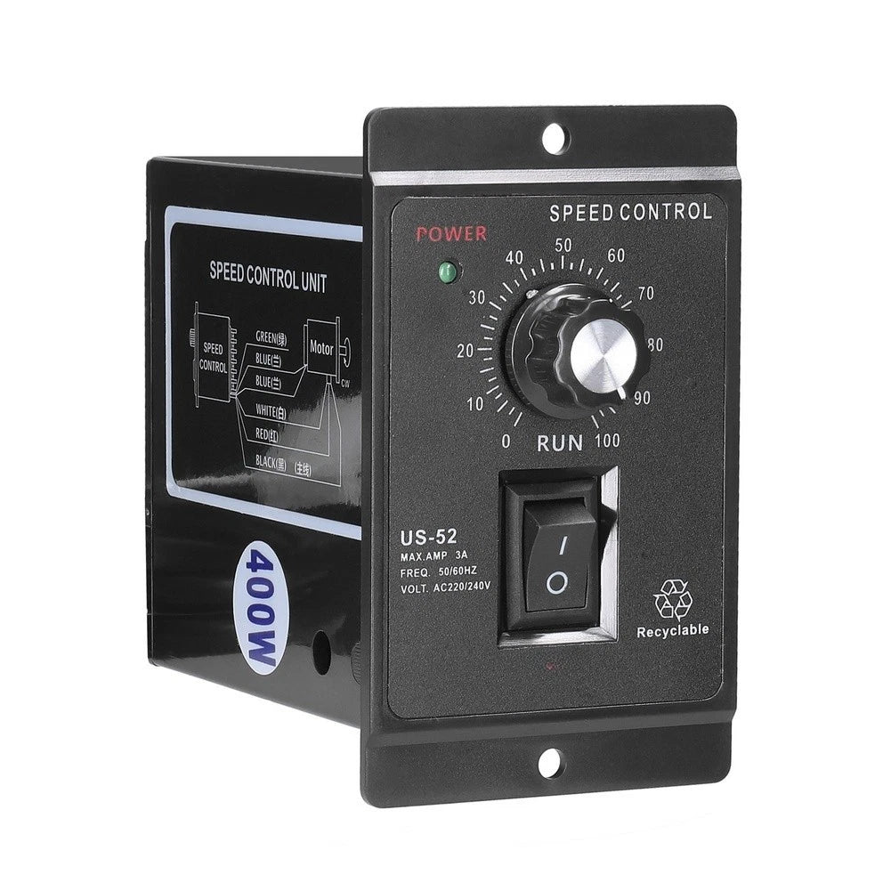 120W AC Motor Speed Controller for Adjustable RPM (90-1400)