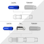 2X LED Headlight Bulbs for NUVISION 9012 (2012–2022)