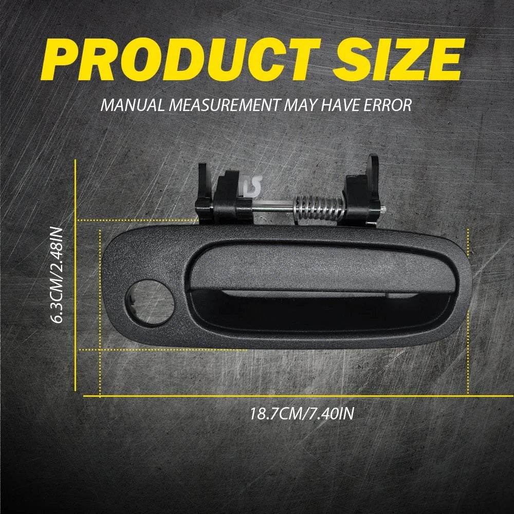 Front Exterior Door Handle for Fiat 500 (2007–2023) RH Passenger Side