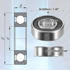 2 Pcs 1623-2RS Deep Groove Ball Bearings for [Make Model] ([YYYY–YYYY])