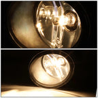 Set of 2 Fog Lights for Nissan Altima (2013–2015) OE Style with Bulbs & Bezels