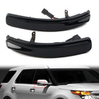 Side Mirror Dynamic Turn Signal Lights for Ford Explorer (2011-2019)