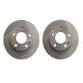 Set of 2 Brembo Rear Solid Disc Brake Rotors 245mm for A4 Quattro, Passat
