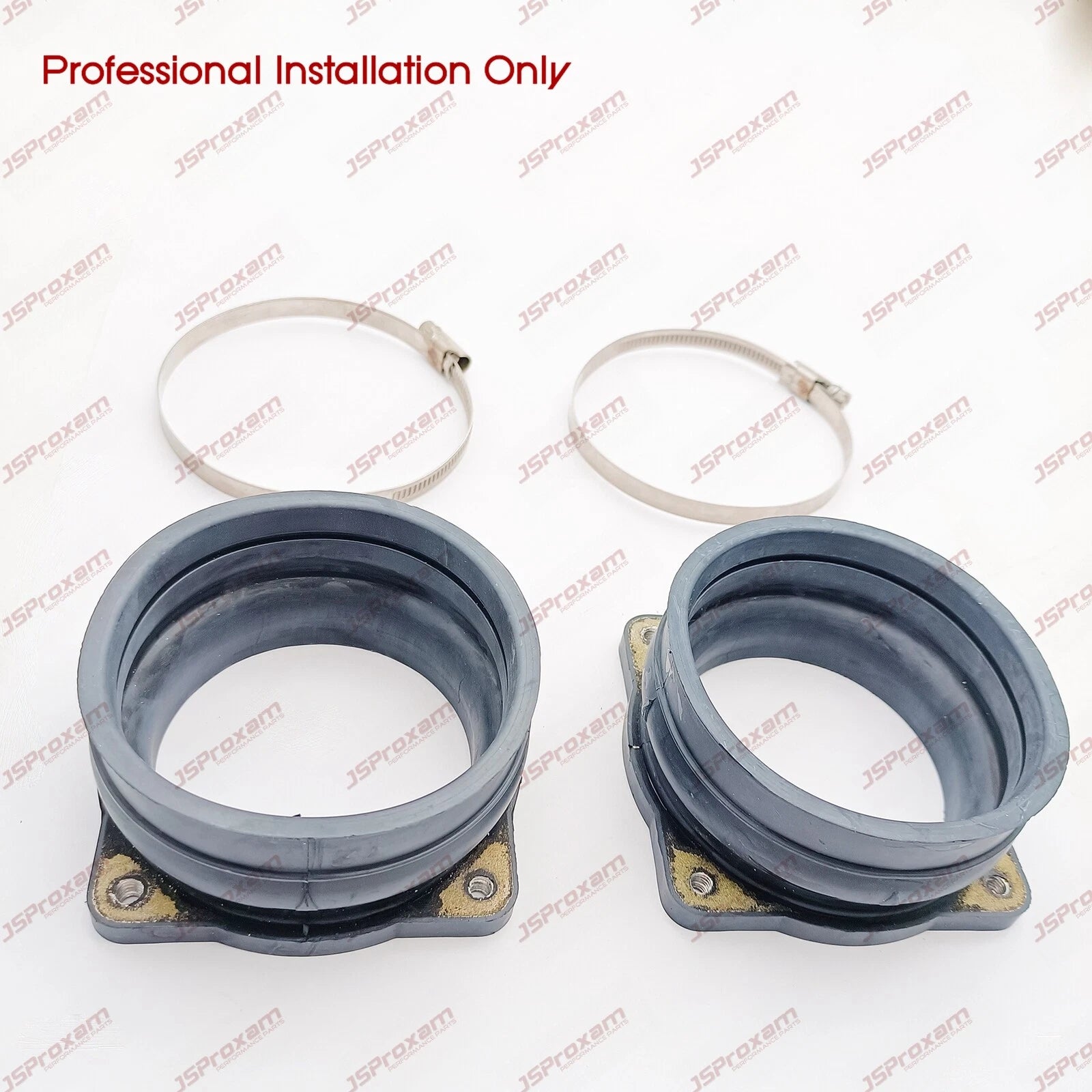 2Pcs Air Intake Isolator w/ Clamp for Mercury Verado (Fits 54-815504256)