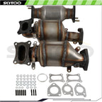 Set of 3 Catalytic Converters for Honda Pilot (2009–2015) 3.5L 45131-45132-16447