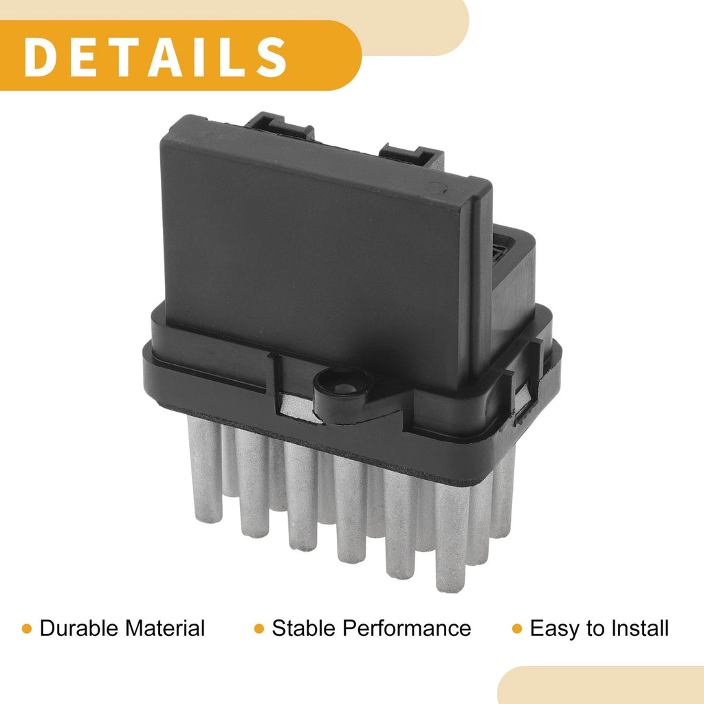 HVAC Blower Motor Resistor No. 6G9T19E624AA for Ford Edge (2018–2024)