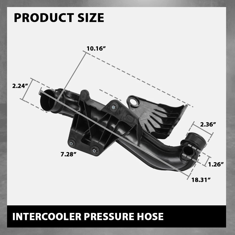 Turbocharger Intercooler Pressure Pipe for Audi A4 A5 Q5