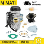 Carburetor w/ Intake Boot for Suzuki King Quad 300 LTF300F (1999–2002) 13200-39D42