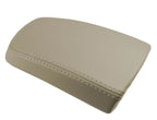 Leather Console Lid Pull Over Cover for Toyota Yaris (2008–2011) Beige