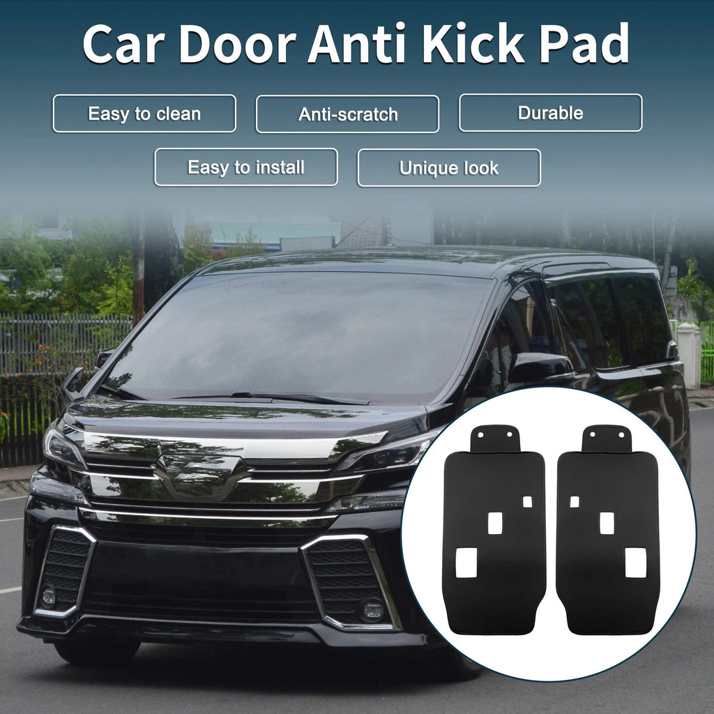 2X Car Door Anti Kick Pad Sticker for Toyota Vellfire Alphard (2015–2020)