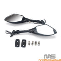 LED Turn Signal Integrated Mirrors for Kawasaki Z1000 Z750 KLX GSXR CBF600 Honda (2003-2023)