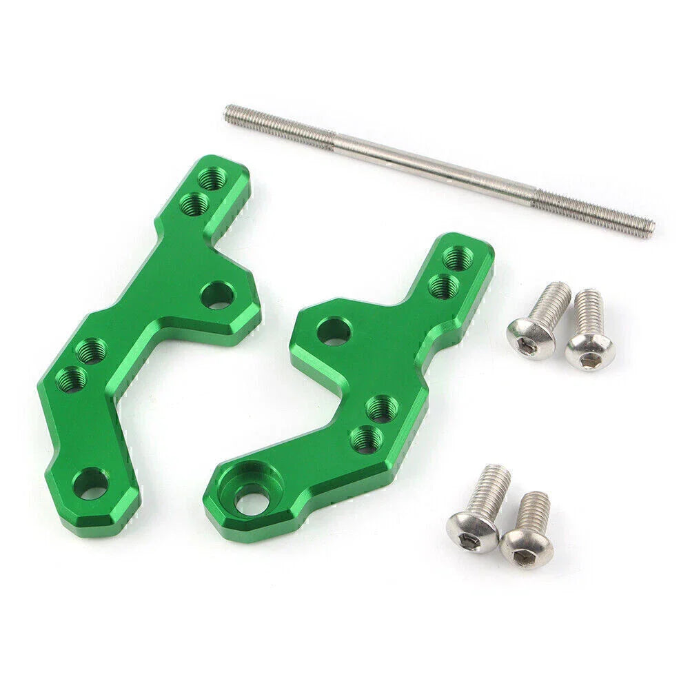 Green Rearset Base Mounting Bracket for Kawasaki Ninja 250 300 Z250 Z300 (13-16)