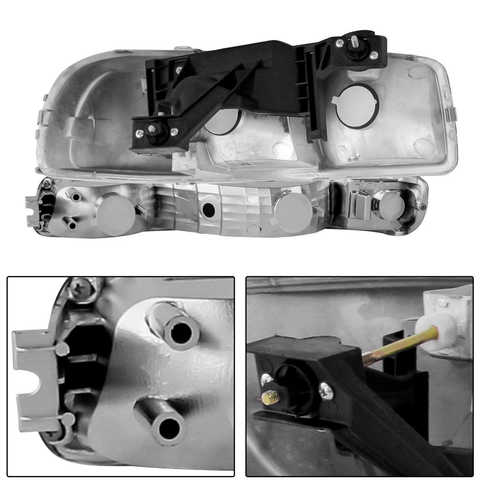 Set of 2 Halogen Headlights for GMC (1999-2007) and Yukon (2000-2006)