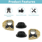 Set of 4 Radiator Mount Brackets for Audi A1 (2010–2018) No. 1K0121367D