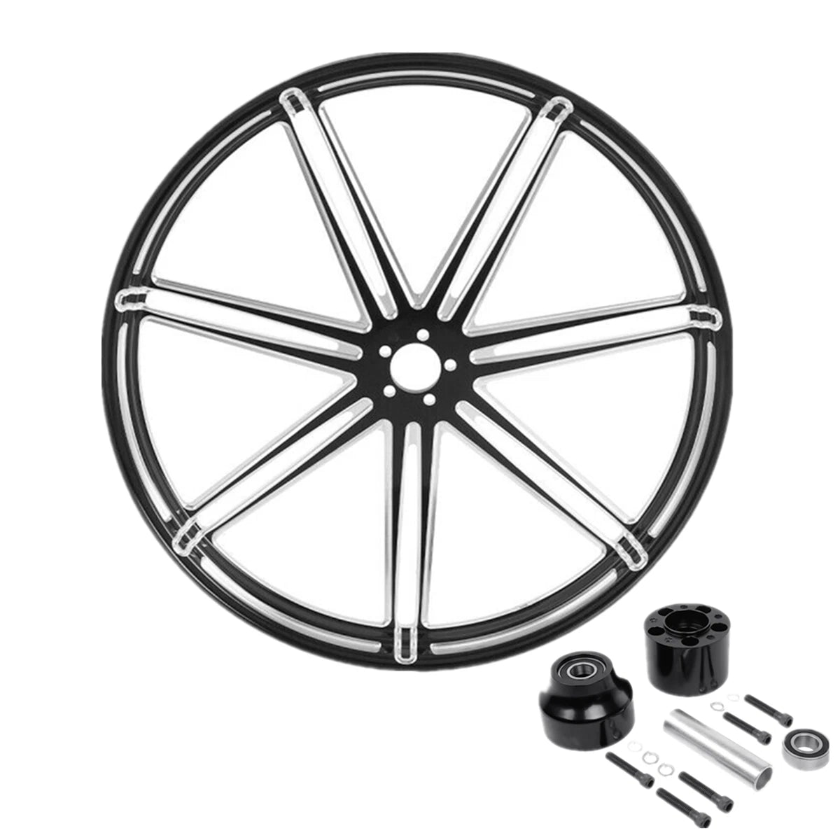 30" Front Wheel Rim Hub Single Disc for Harley Electra Road Glide (1997–2021)