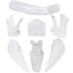 Fender Fairing Kit for Kawasaki KX65, KLX110, DRZ110, Suzuki RM65 (White)