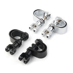 Pair of 25mm & 32mm Motorcycle Highway Engine Crash Bar Foot Peg Clamps
