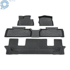 TPE Floor Mats Liners for Ford Explorer (2020–2025) All Weather Black