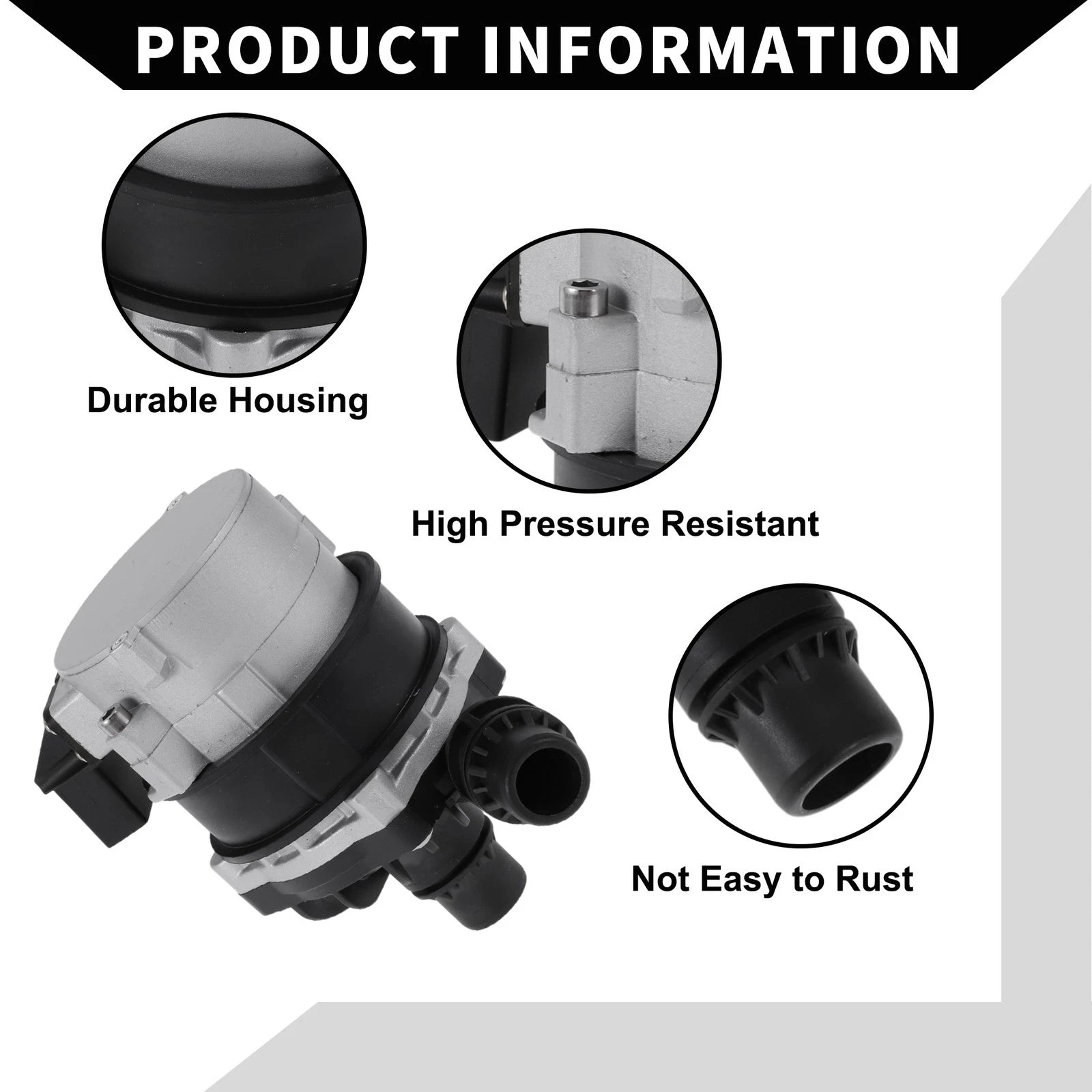 Auxiliary Cooling Water Pump for Mercedes-Benz CLA45 AMG (2014–2019) No.A0005001986