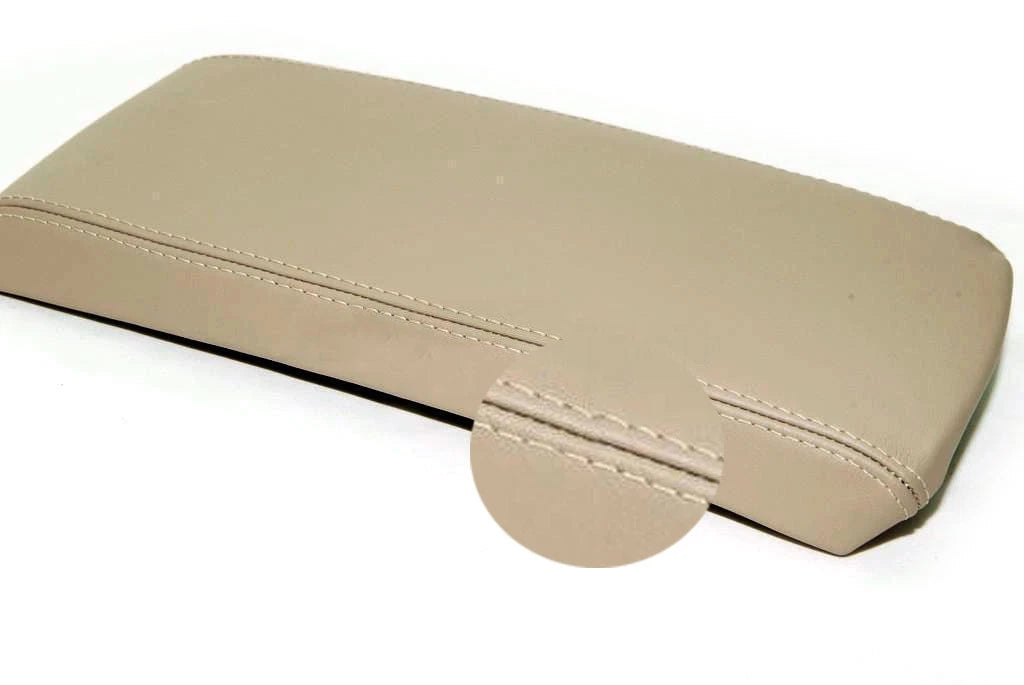 Center Console Armrest Cover for Nissan Altima (2007–2012) Beige Leather
