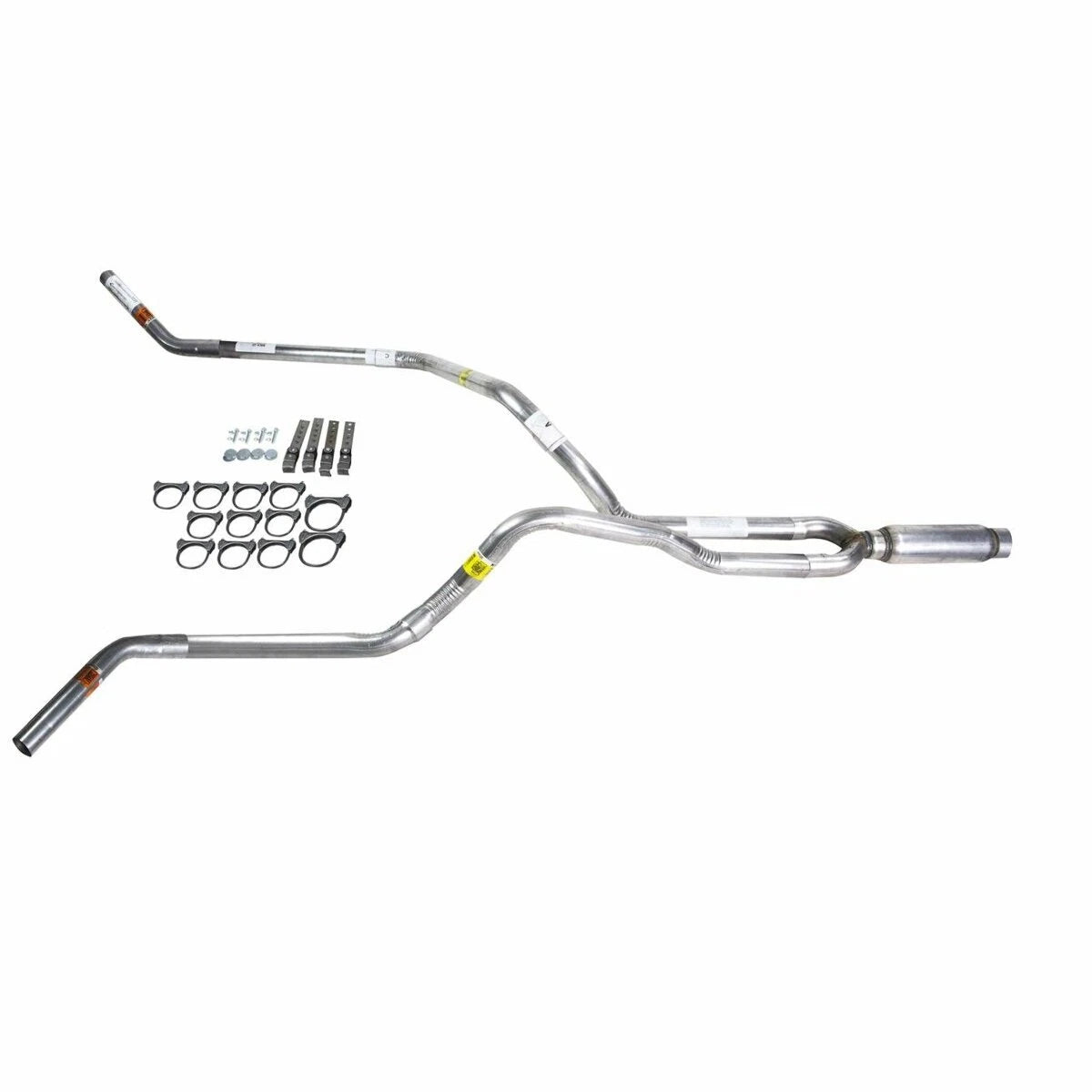 Dual Exhaust 2.5" Pipe Glass Pack Muffler for Dakota (1987–1996)