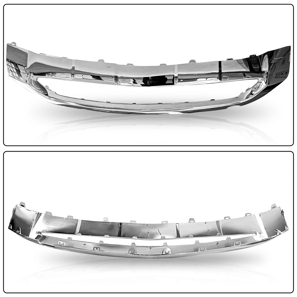 Front Lower Chrome Bumper Trim for Mercedes-Benz GLE (2016–2018)