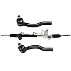 Power Steering Rack & 2 Outer Tie Rods for Toyota Sienna (2004–2010)