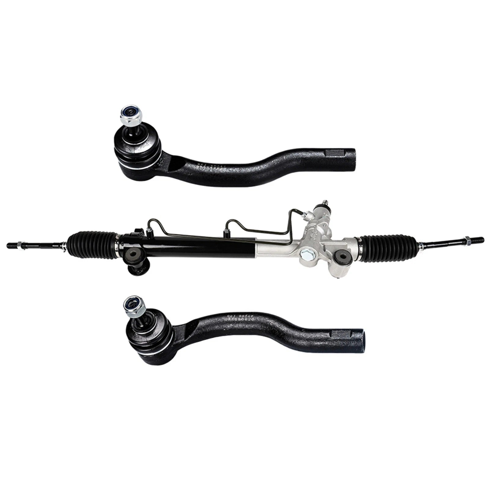 Power Steering Rack & 2 Outer Tie Rods for Toyota Sienna (2004–2010)