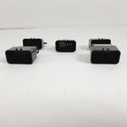 Set of 2 Rockford Fosgate Boom Audio Amplifier Bypass Plugs for Harley Davidson (2014–2023)