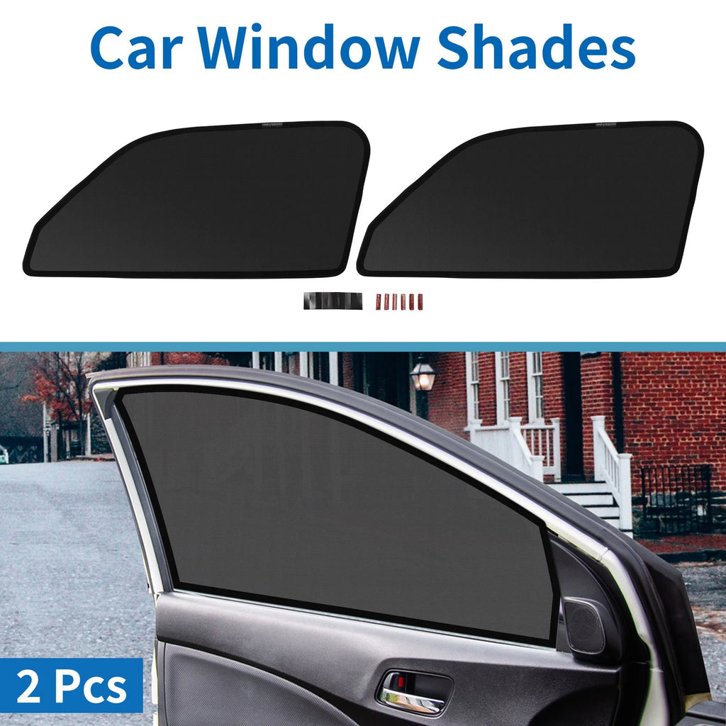 Car Window Cover Set for Honda Fit GR Series (Driver & Passenger Side) Black