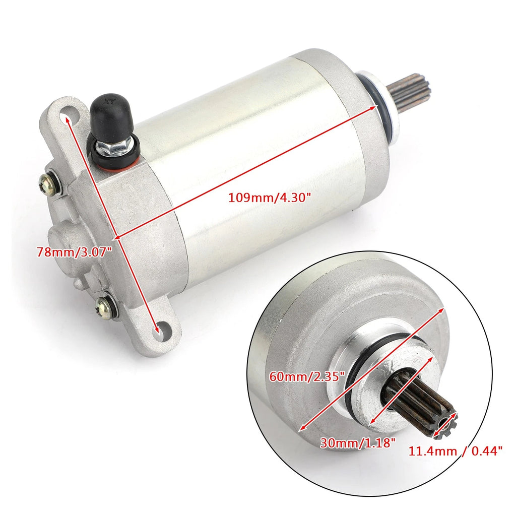 Starter for Kawasaki ATV KLF220 KLF250 Bayou 220 250 (1988–2011) 21163-1130 KA-104