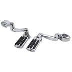 32mm Footpegs 360° Adjustable Long Mount Clamp 1-1/4in for Highway Bars