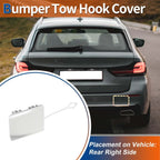 Tow Hook Cover for BMW 5-Series F10 Pure White