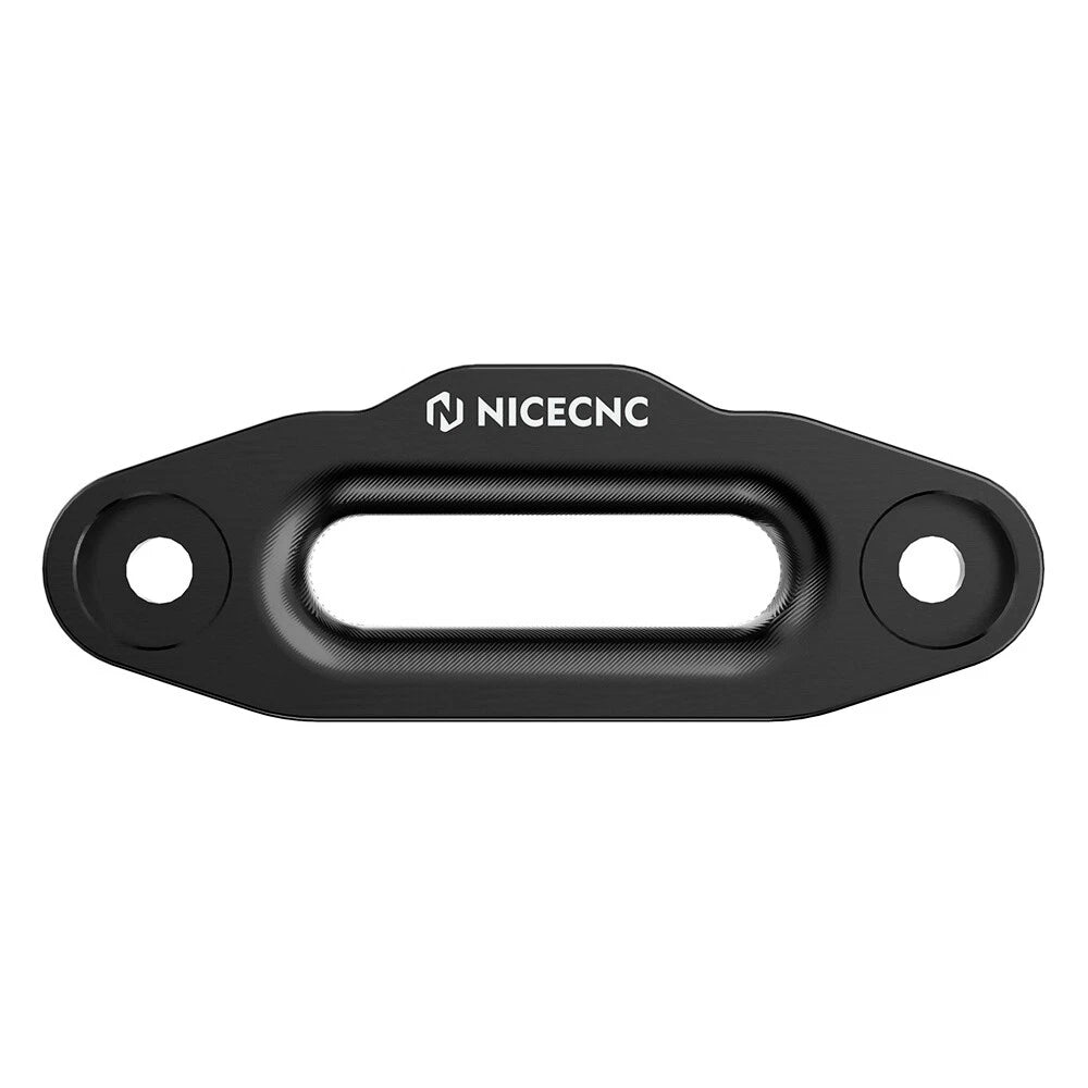 Set of 2 Synthetic Winch Rope Hawse Fairlead Aluminum for Winches (2000-3500 lbs)