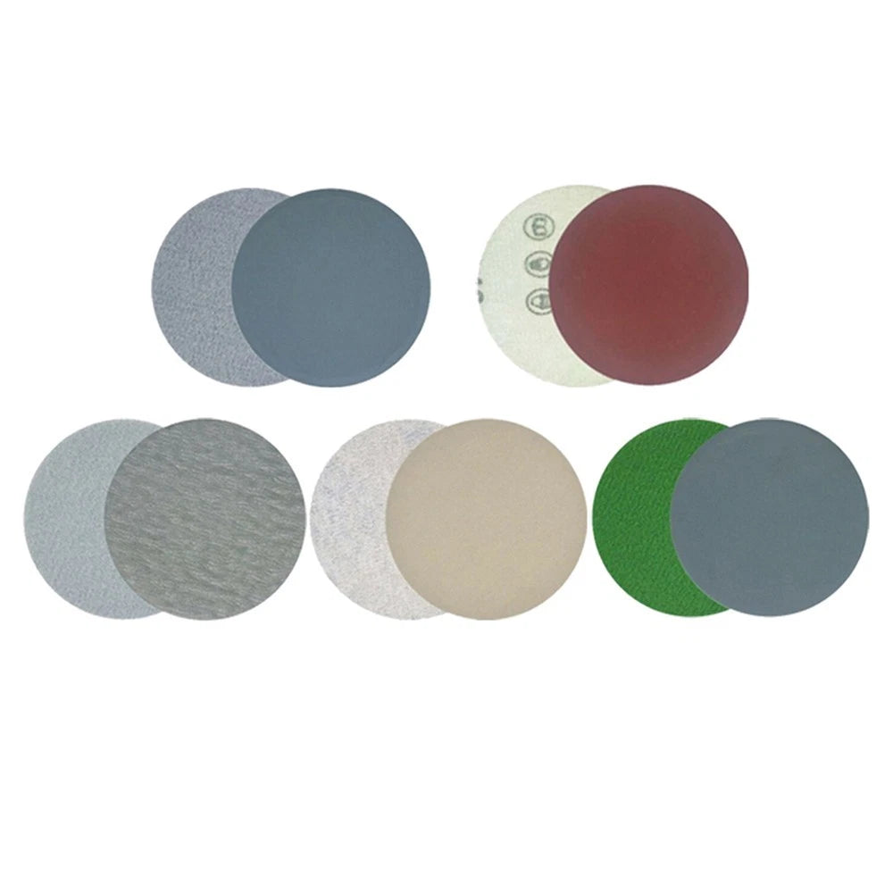 Set of 25 Sanding Discs for Wet/Dry Use (2-inch, 1000-5000 Grit)