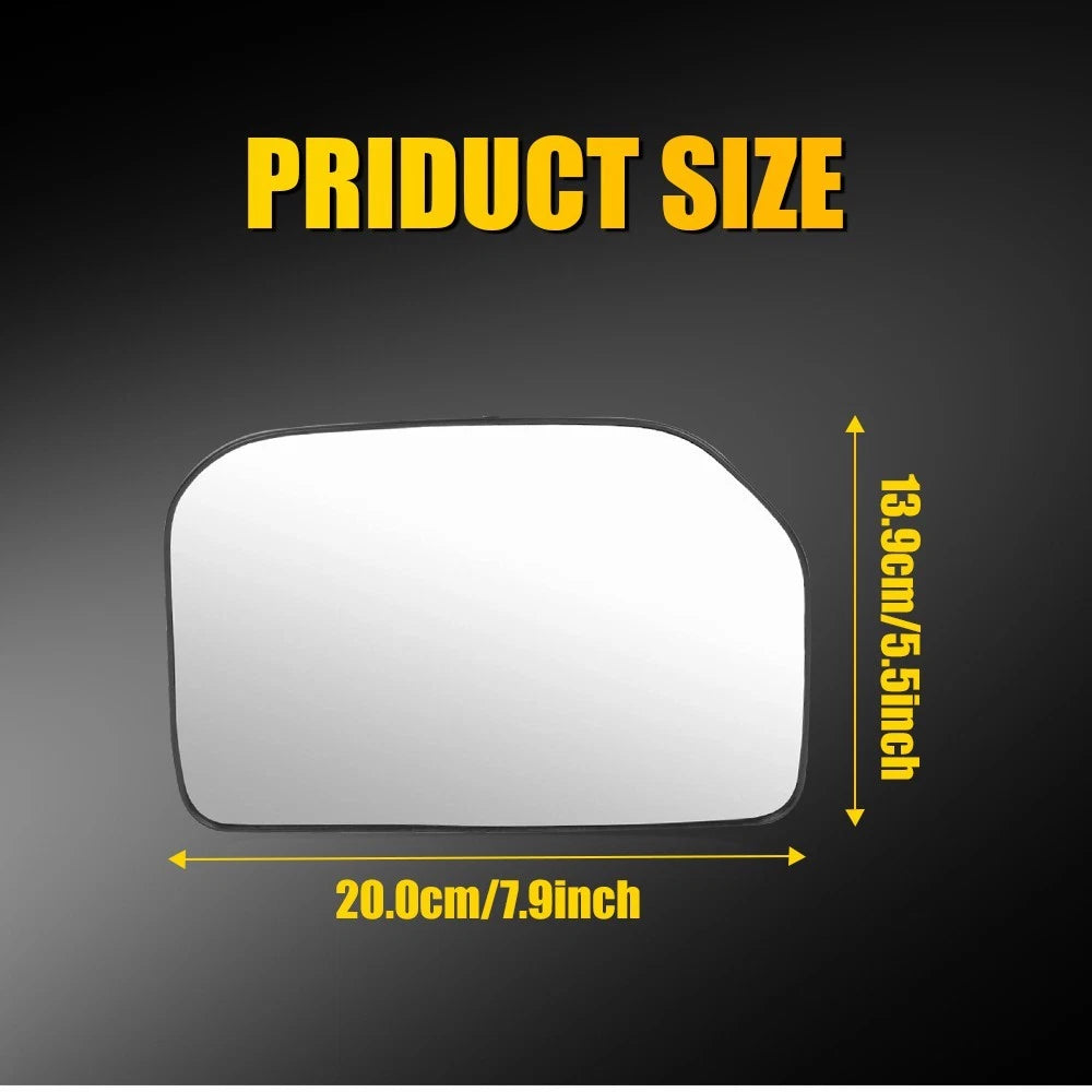 Mirror Glass for Toyota FJ Cruiser (2007–2014) Passenger Right Side