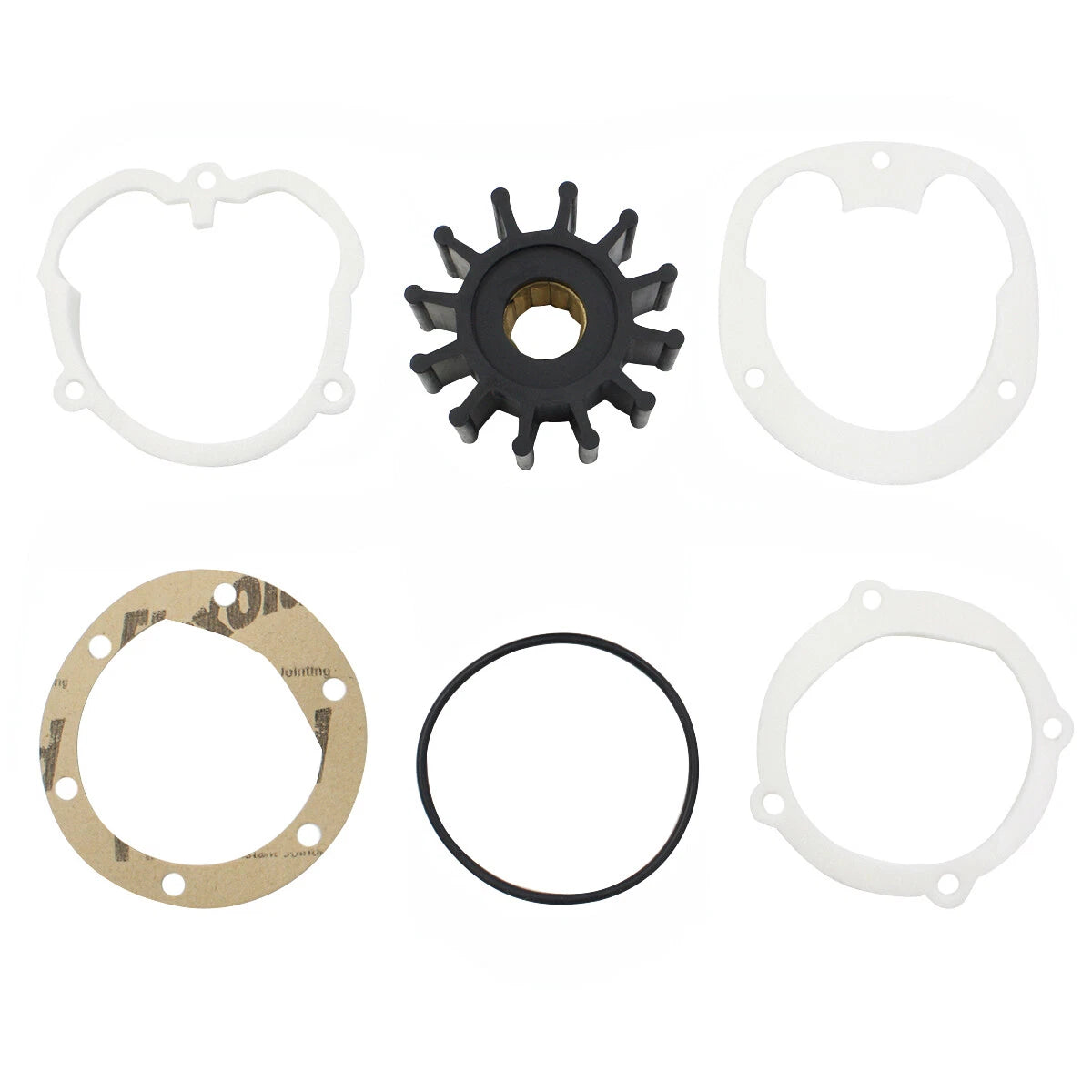 Water Pump Impeller Kit for Volvo Penta 1210-0001 500307 860203 (1980–2023)