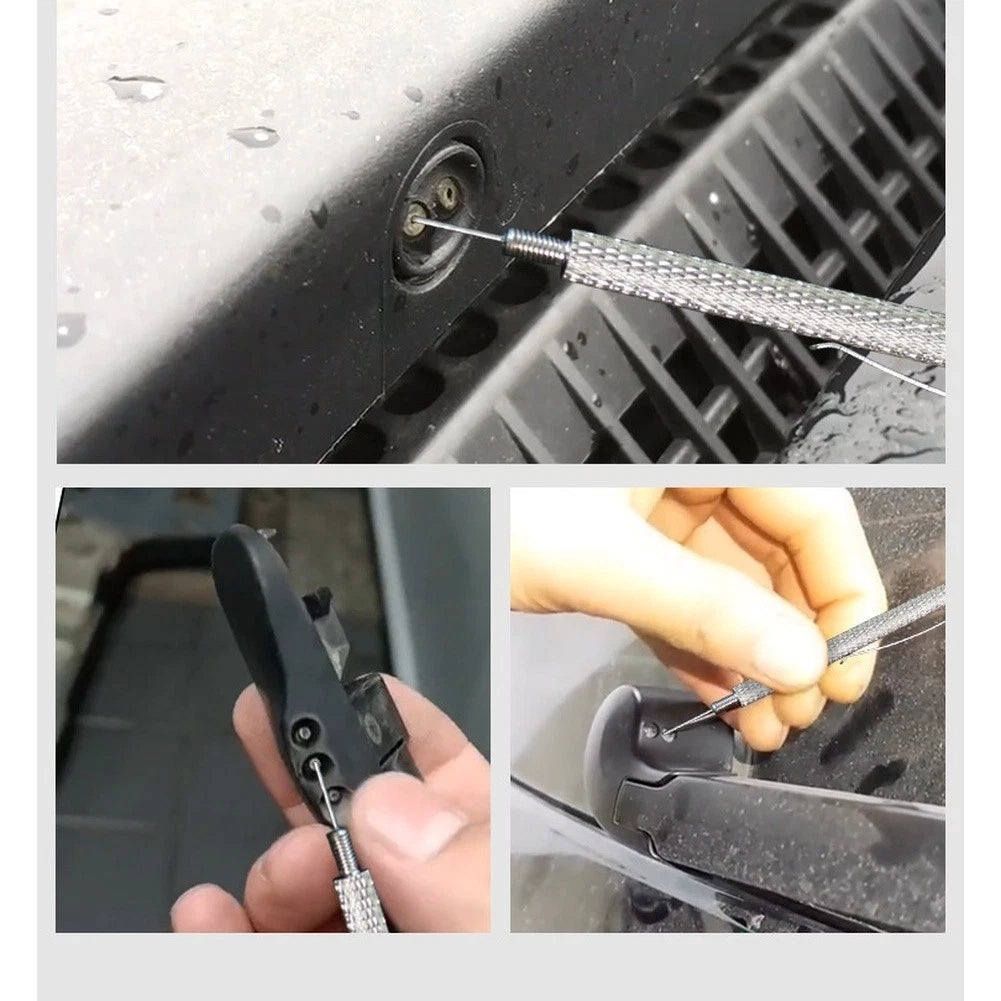 Windshield Wiper Nozzle Cleaner Tool for Car Washer Systems